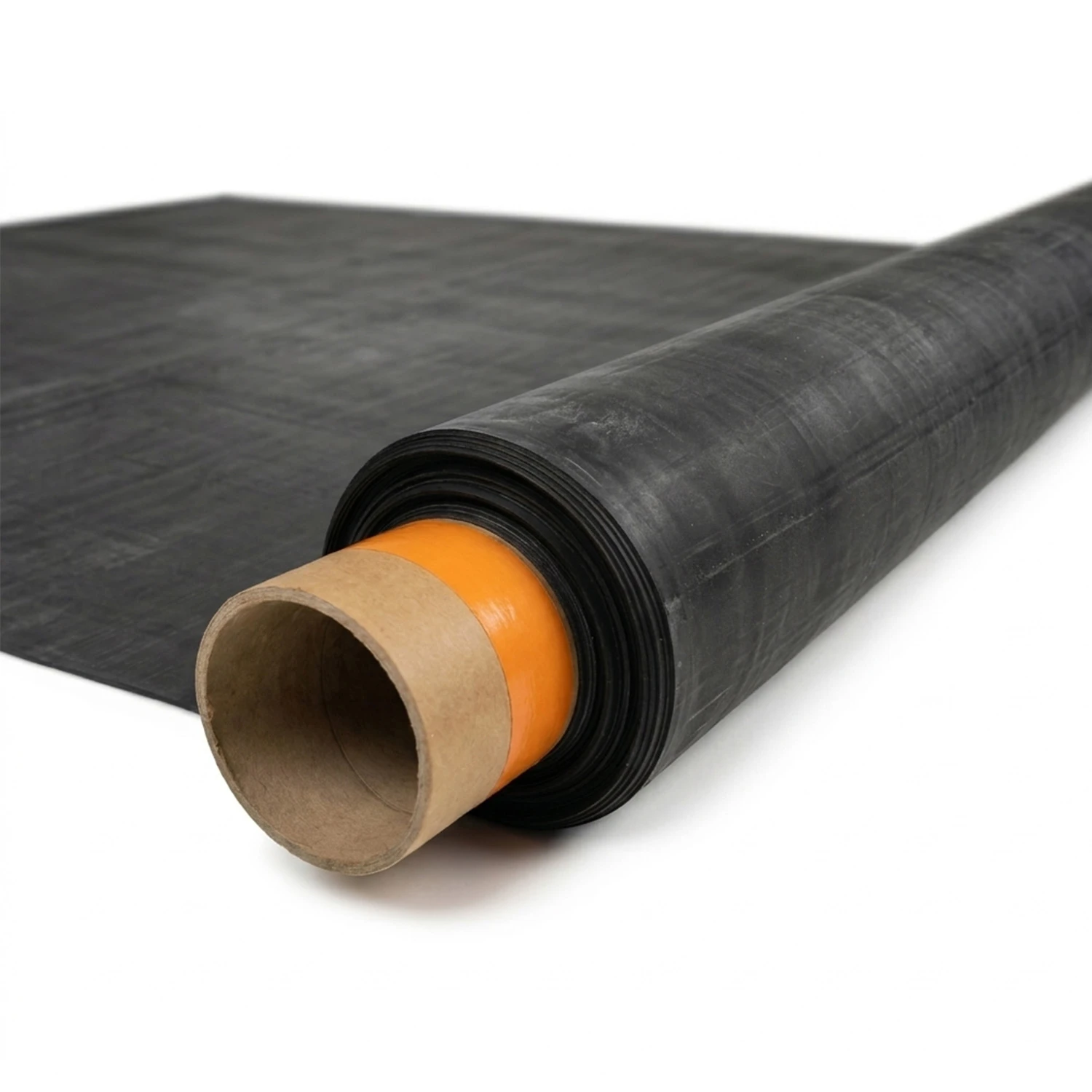Membrană EPDM iaz RubberBear premium pentru impermeabilizări hidrotehnice sigure pentru pești, rezistentă UV și îngheț.