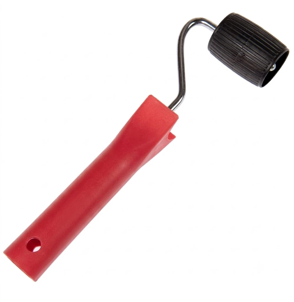 Rolă presare cilindrică 50 mm utilizată pentru fixarea și presarea uniformă a îmbinărilor, tapetului sau membranelor.
